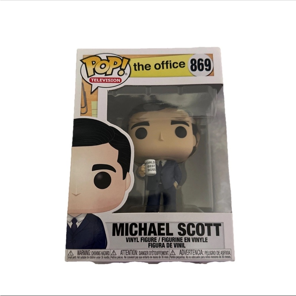 Funko Pop! The Office Michael Scott Figure with Mug